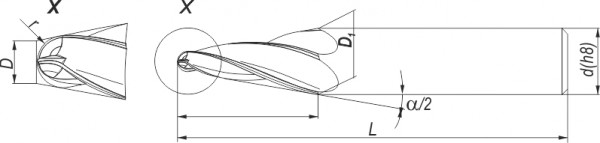 DIN 1889-FA M-H